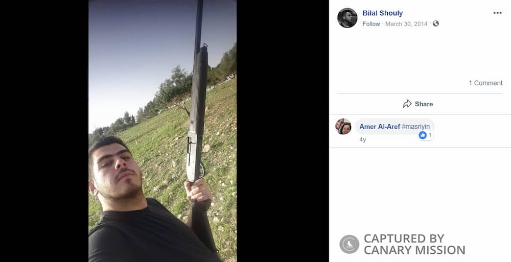 Bilal Shouly Facebook Mar 30 2014