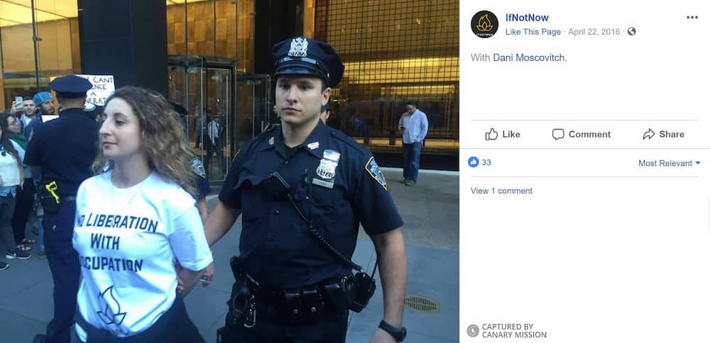 Dani Moscovitch - arrested