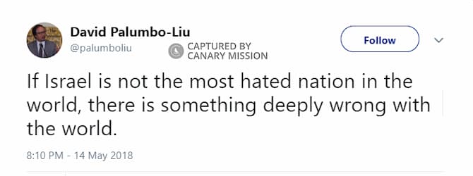 David Palumbo-Liu Twitter May 14 2018