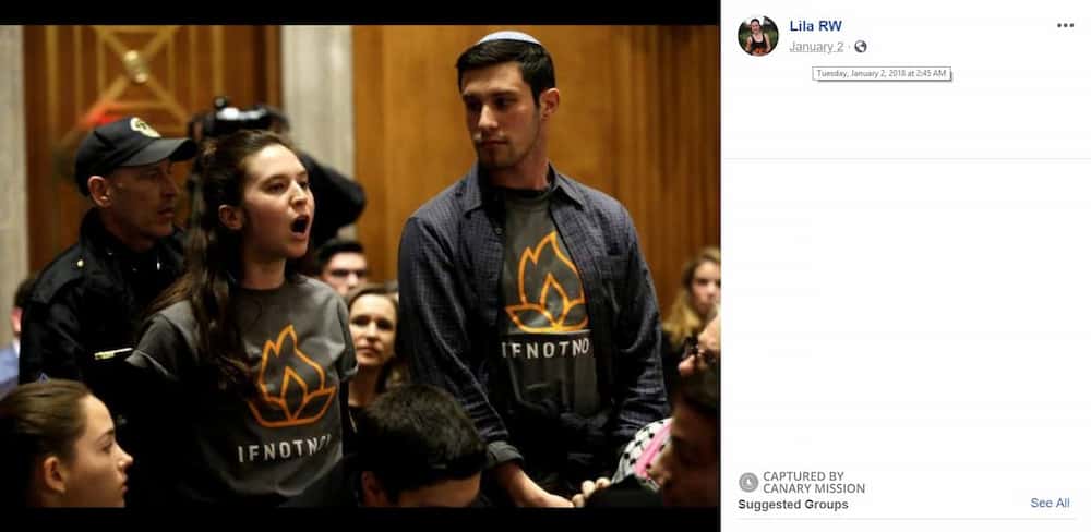 Lila Weintraub Facebook Jan 2 2018