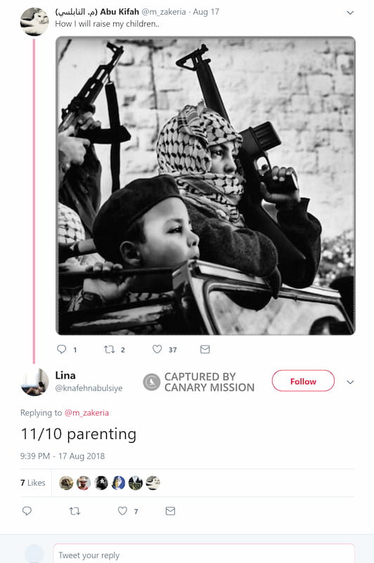 Lina Assi Twitter Aug 17 2018