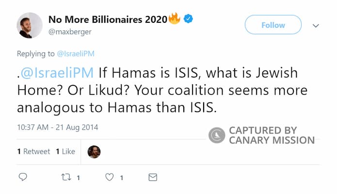 Max Berger Twitter Aug 21 2014