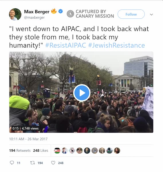 Max Berger Twitter May 26 2017