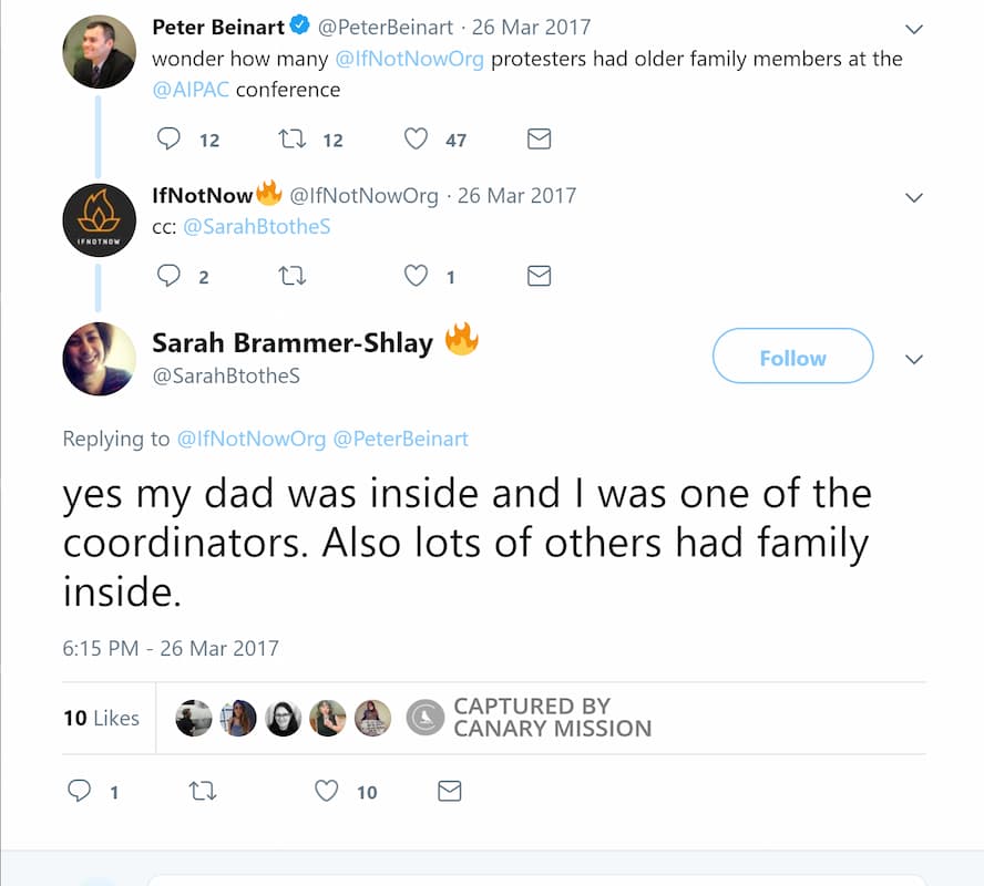 Sarah Brammer-Shlay Twitter Mar 26 2017