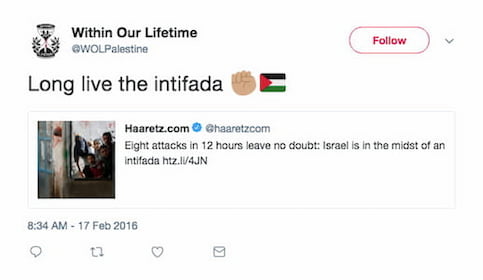 WOL - Long live the intifada
