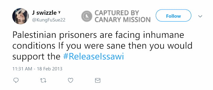 Susan Jenin Yaseen Twitter Feb 18 2013