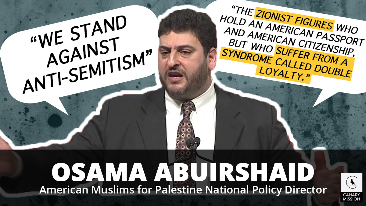 Osama Abuirshaid - American Muslims for Palestine