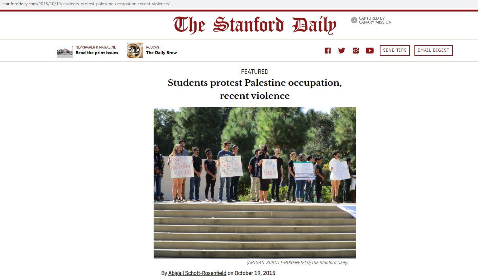 Sid Patel, stanforddaily.com - Oct 19, 2015