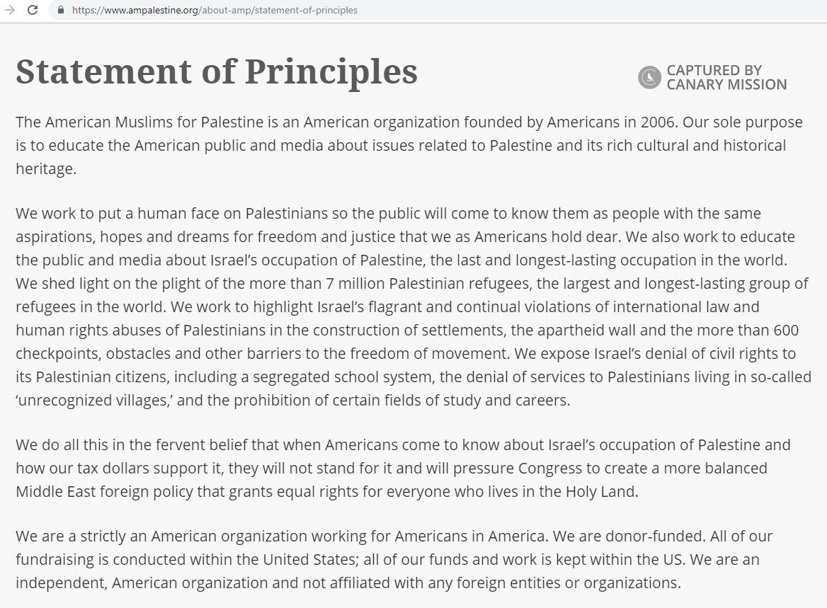 American Muslims For Palestine image #2