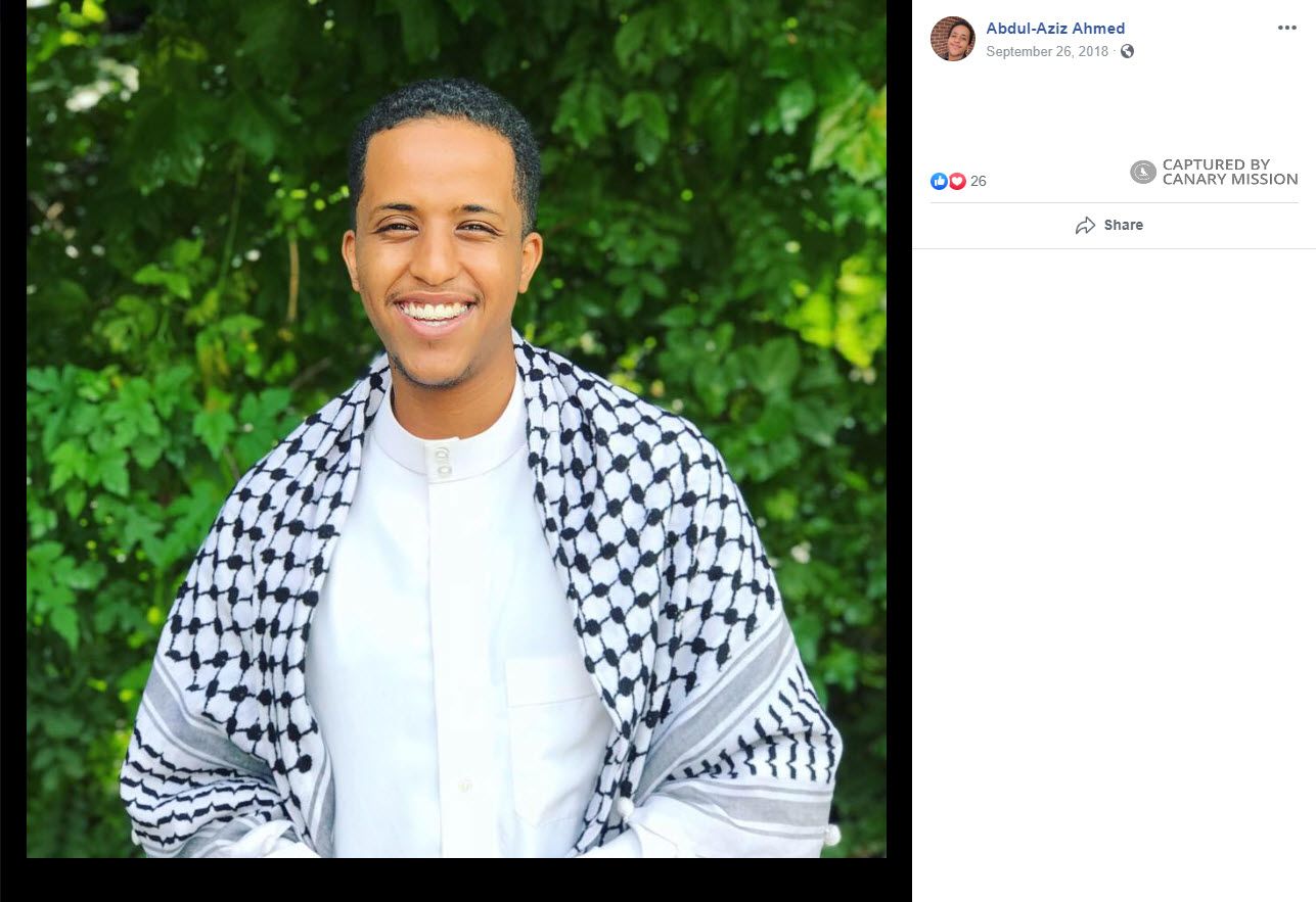 Abdiaziz Ahmed, Facebook - Sep 26, 2018
