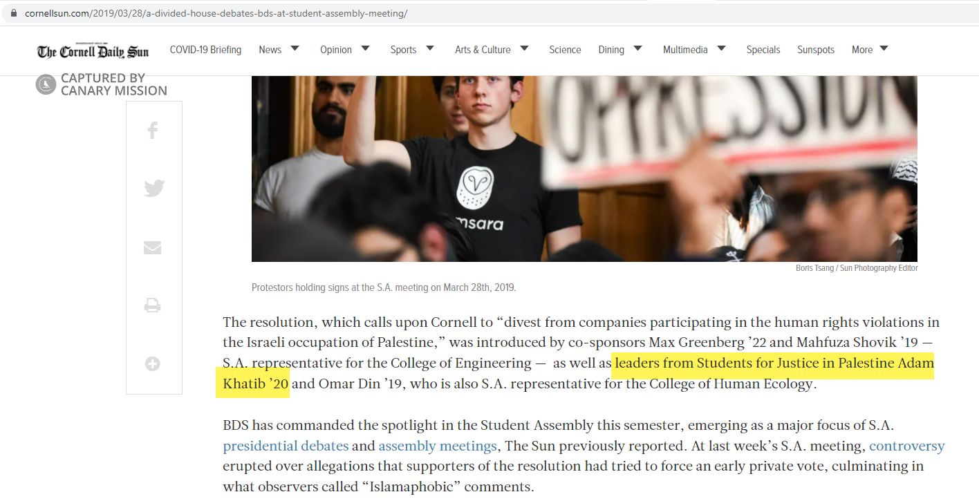 Adam Khatib, cornellsun.com - Mar 28, 2001