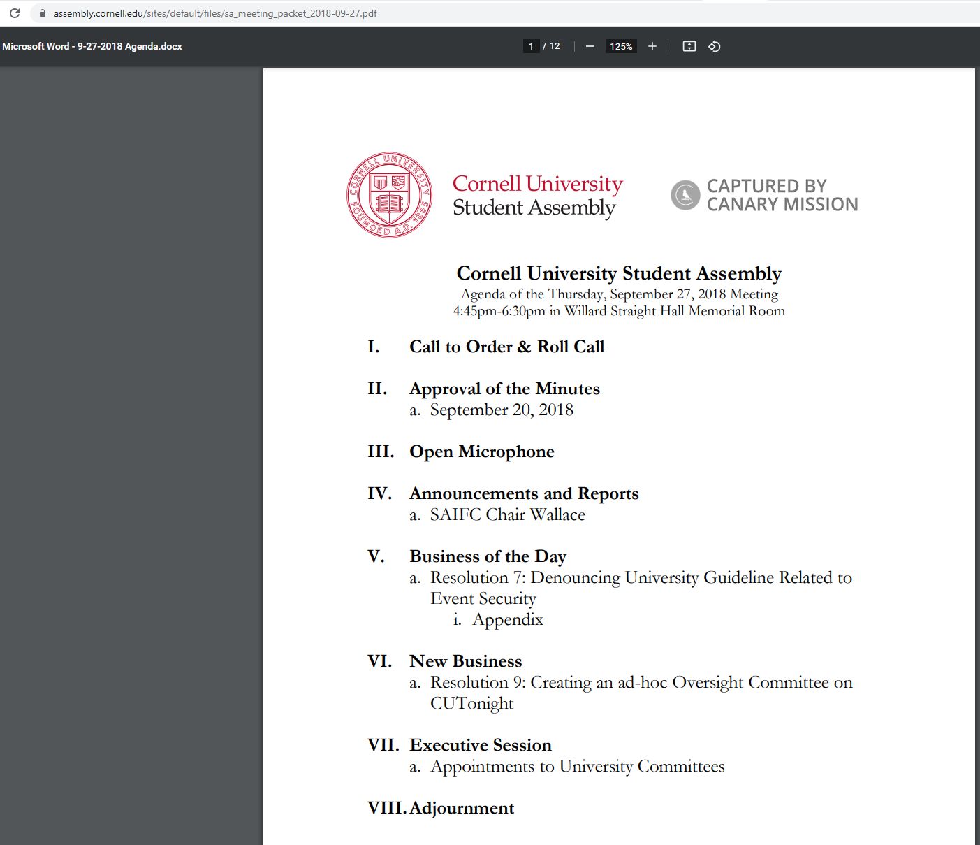 Adam Khatib, assembly.cornell.edu - Sep 27, 2001