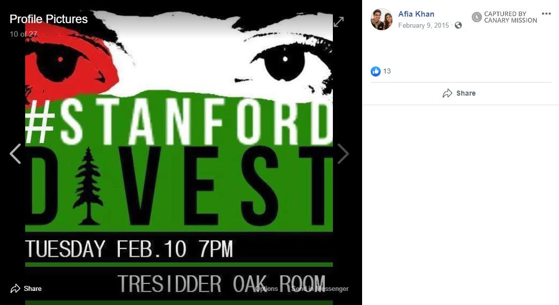 Afia Khan, Facebook - Feb 9, 2015