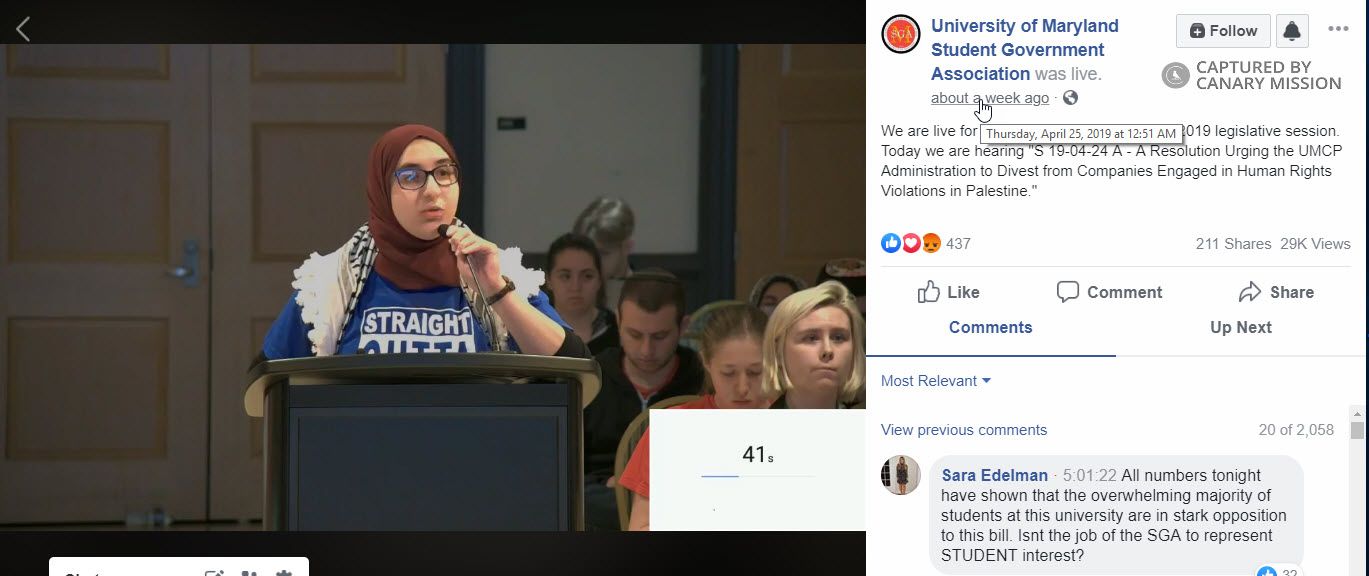 Ahlam Ashkar, Facebook - Apr 25, 2019