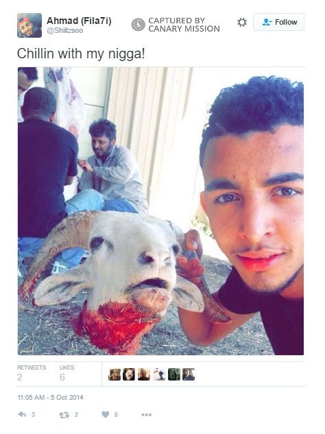 Ahmad Hajmahmoud, Twitter - Oct 5, 2014