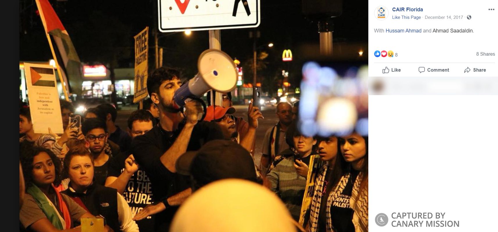 Ahmad Saadaldin, Facebook - Dec 14, 2017