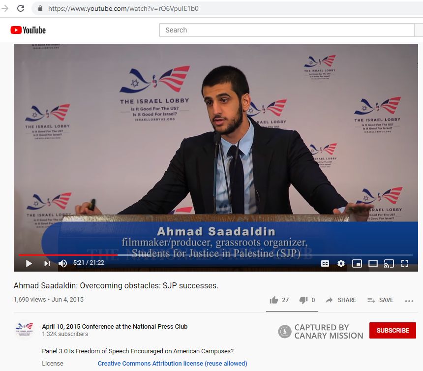 Ahmad Saadaldin, YouTube - Jun 4, 2015