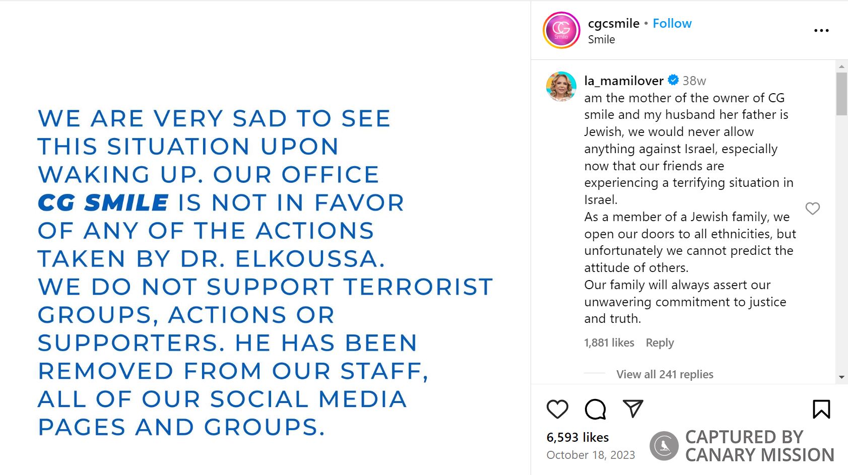 Ahmed Elkoussa, Instagram - Oct 18, 2023