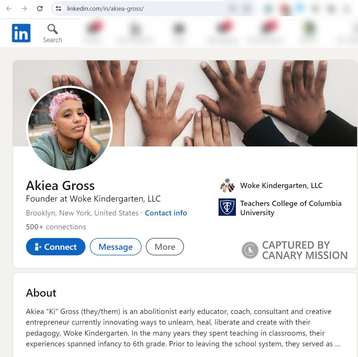 Akiea Gross, LinkedIn - Feb 12, 2024