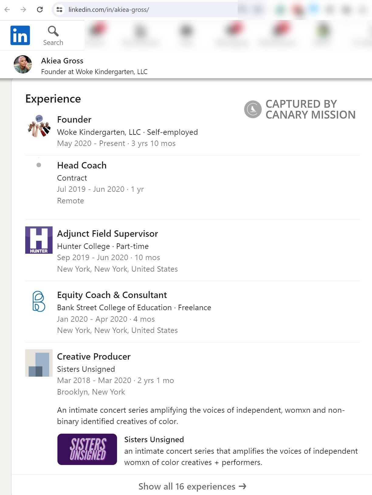 Akiea Gross, LinkedIn - Feb 12, 2024