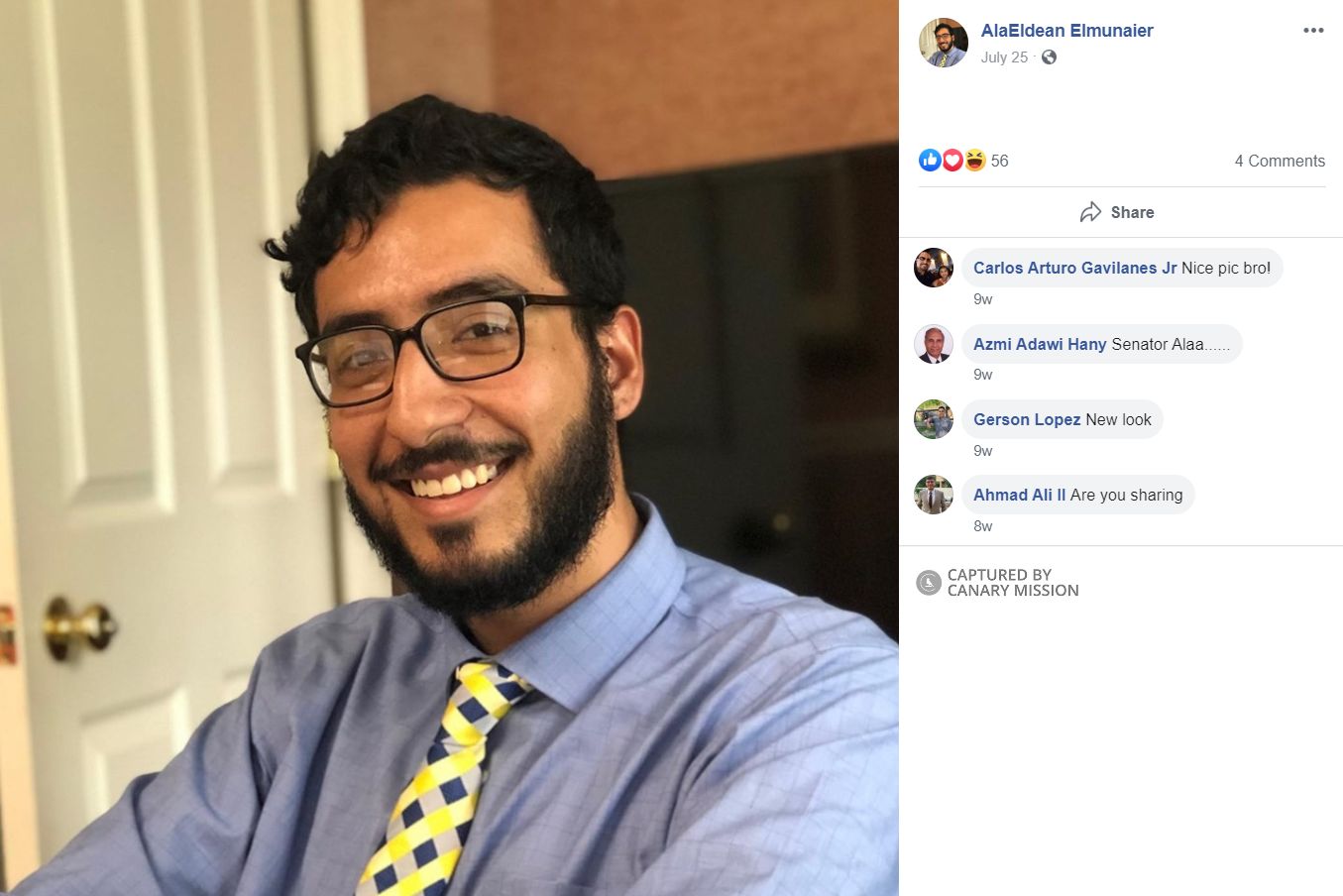 Alaeldean Elmunaier, Facebook - Jul 25, 2019