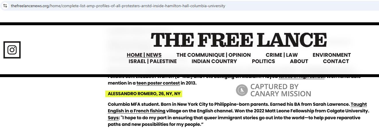 Alessandro Romero, thefreelancenews.org - May 19, 2024