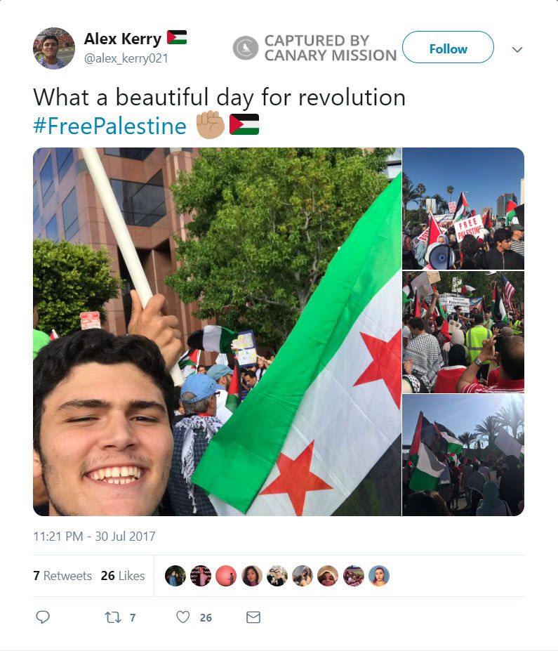 Alex Kerry, Twitter - Jul 30, 2017