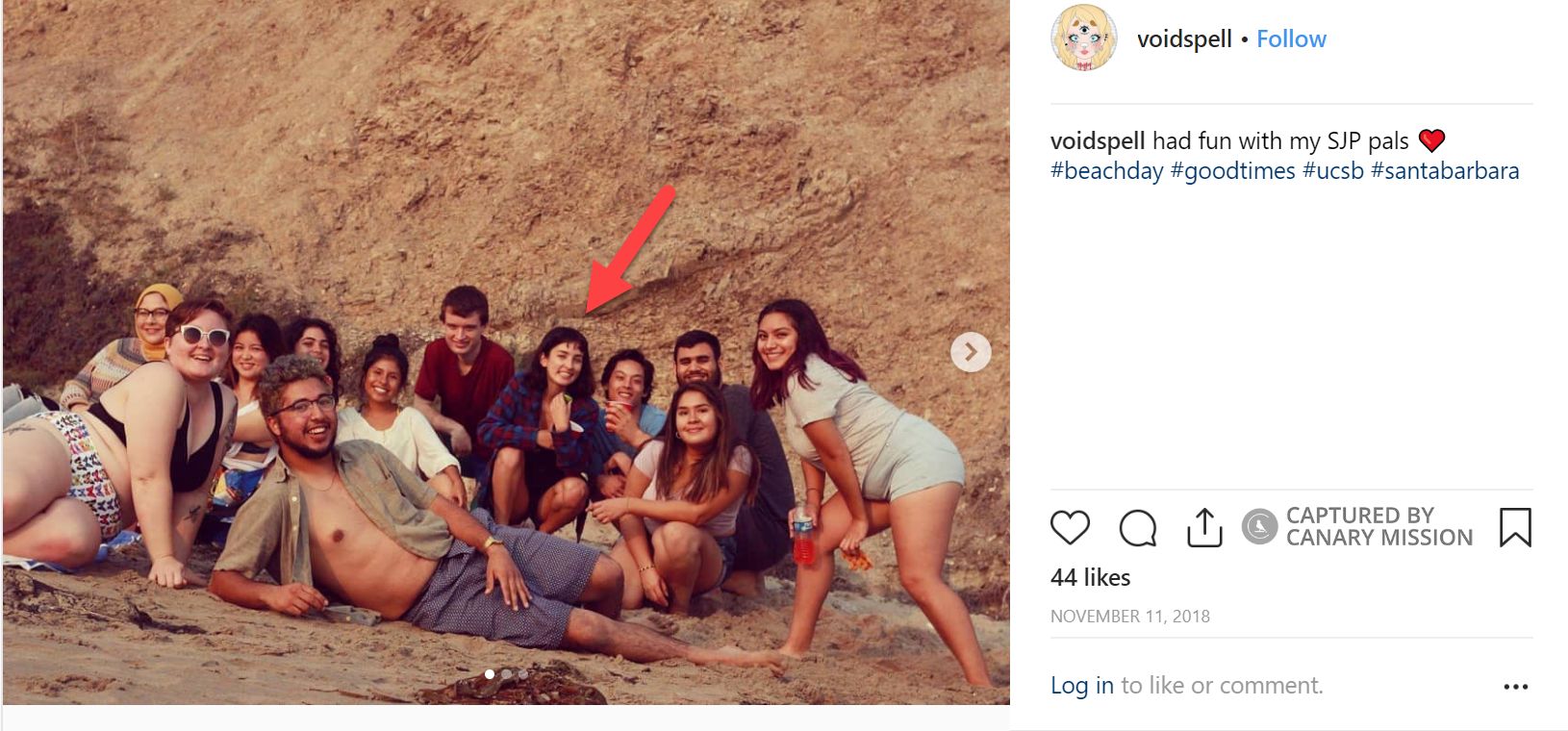 Alison Roper, Facebook - Nov 11, 2018