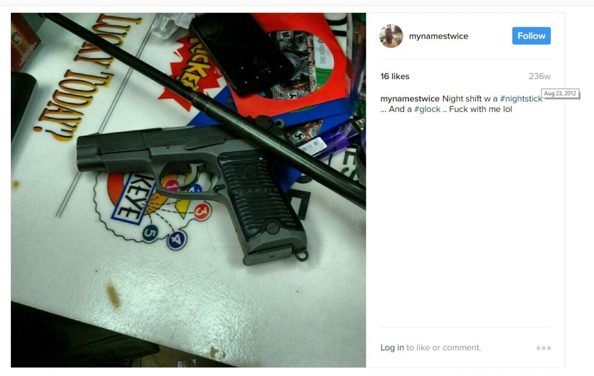 Allen Allan, Instagram - 23 Aug 2012
