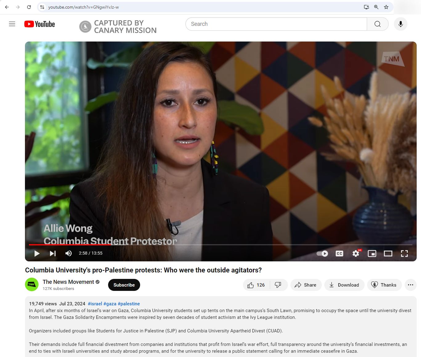 Allie Wong, YouTube - Jul 23, 2024