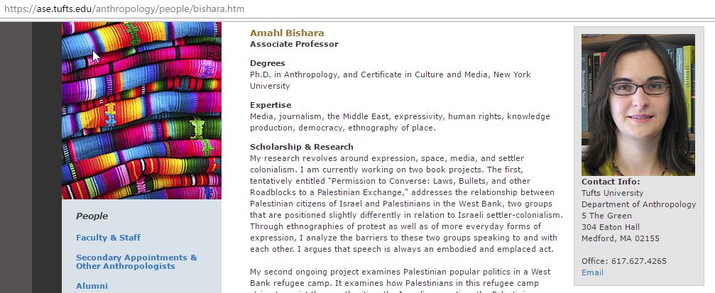 Amahl Bishara, ase.tufts.edu - 26 Feb 2017