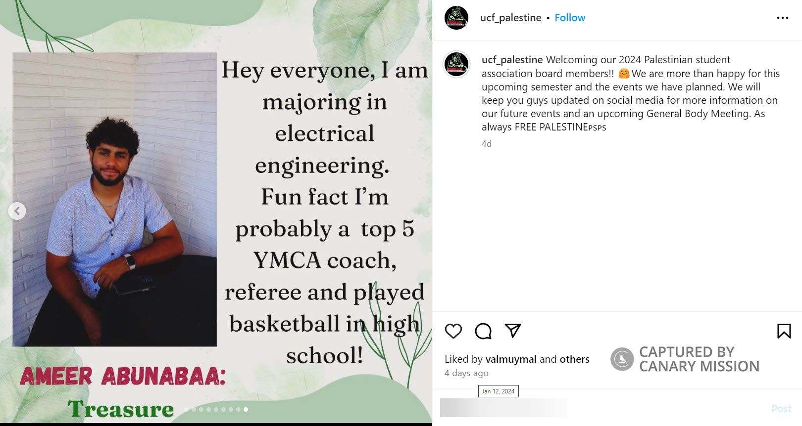 Ameer Abunabaa, Instagram - Sep 9, 2023