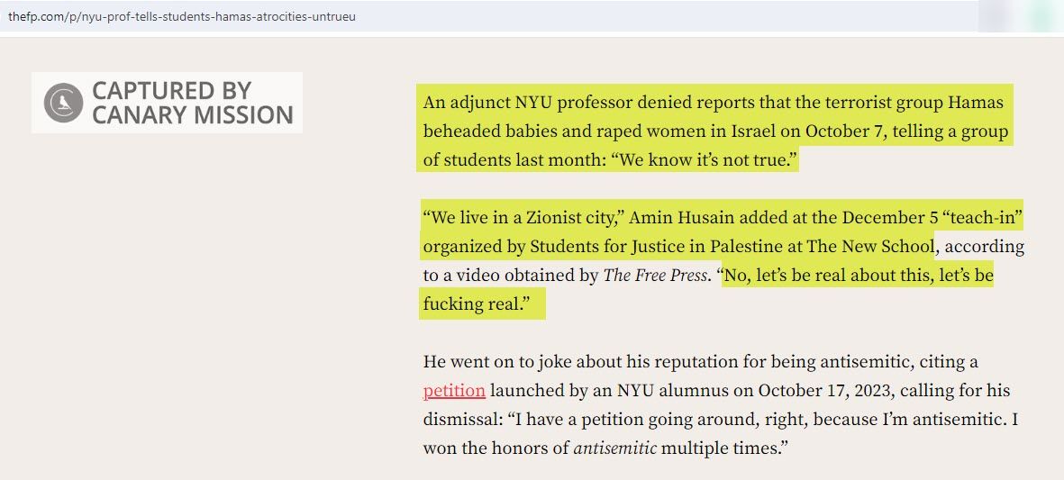 Amin Husain, thefp.com - Jan 25, 2024