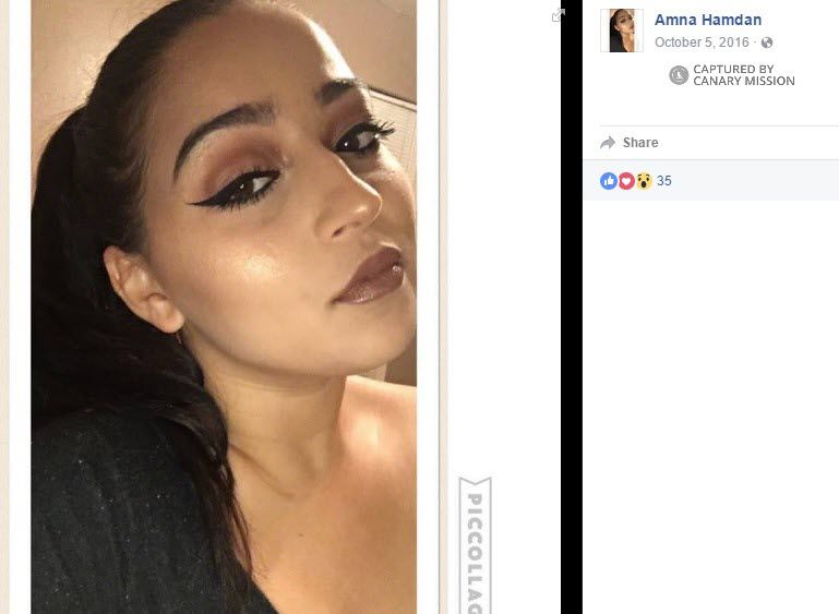 Amna Hamdan, Facebook - Oct 5, 2016