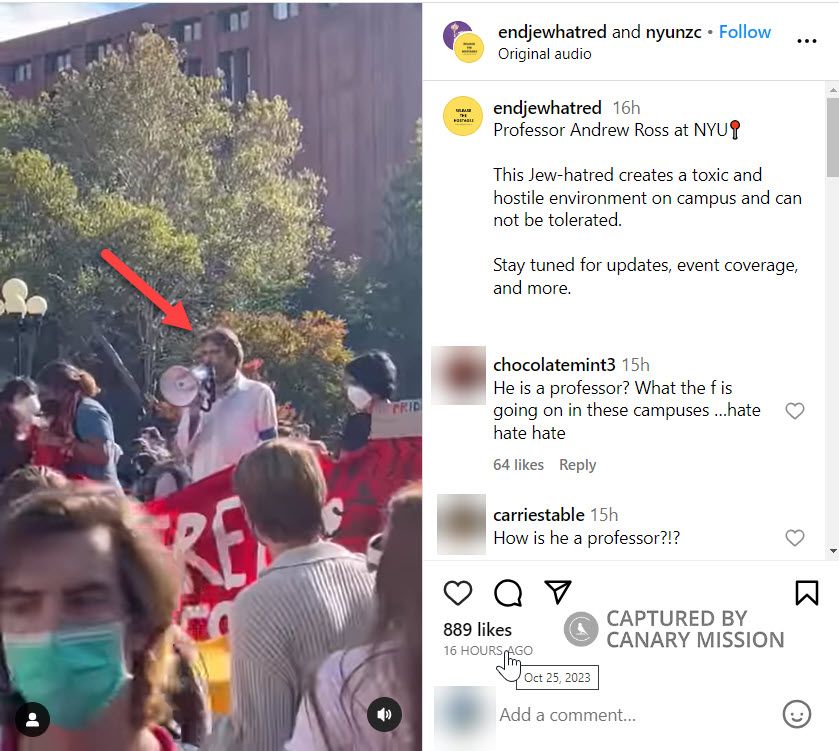 Andrew Ross, Instagram - Oct 24, 2023