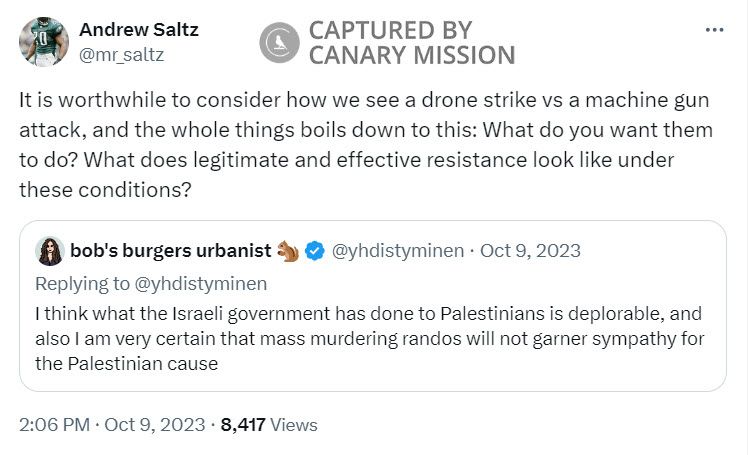 Andrew Saltz, X - Oct 9, 2023