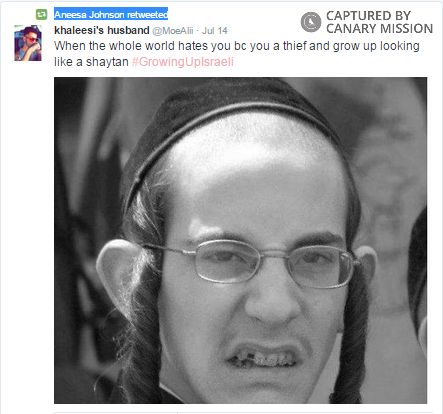 Aneesa Johnson, Twitter - Jul 14, 2015