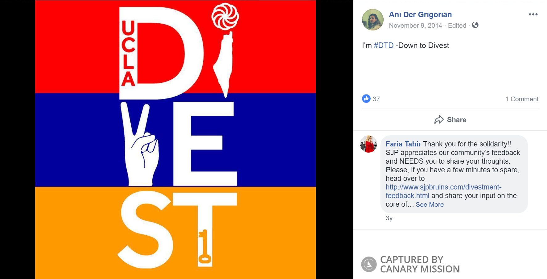 Ani Der Grigorian, Facebook - Nov 9, 2014