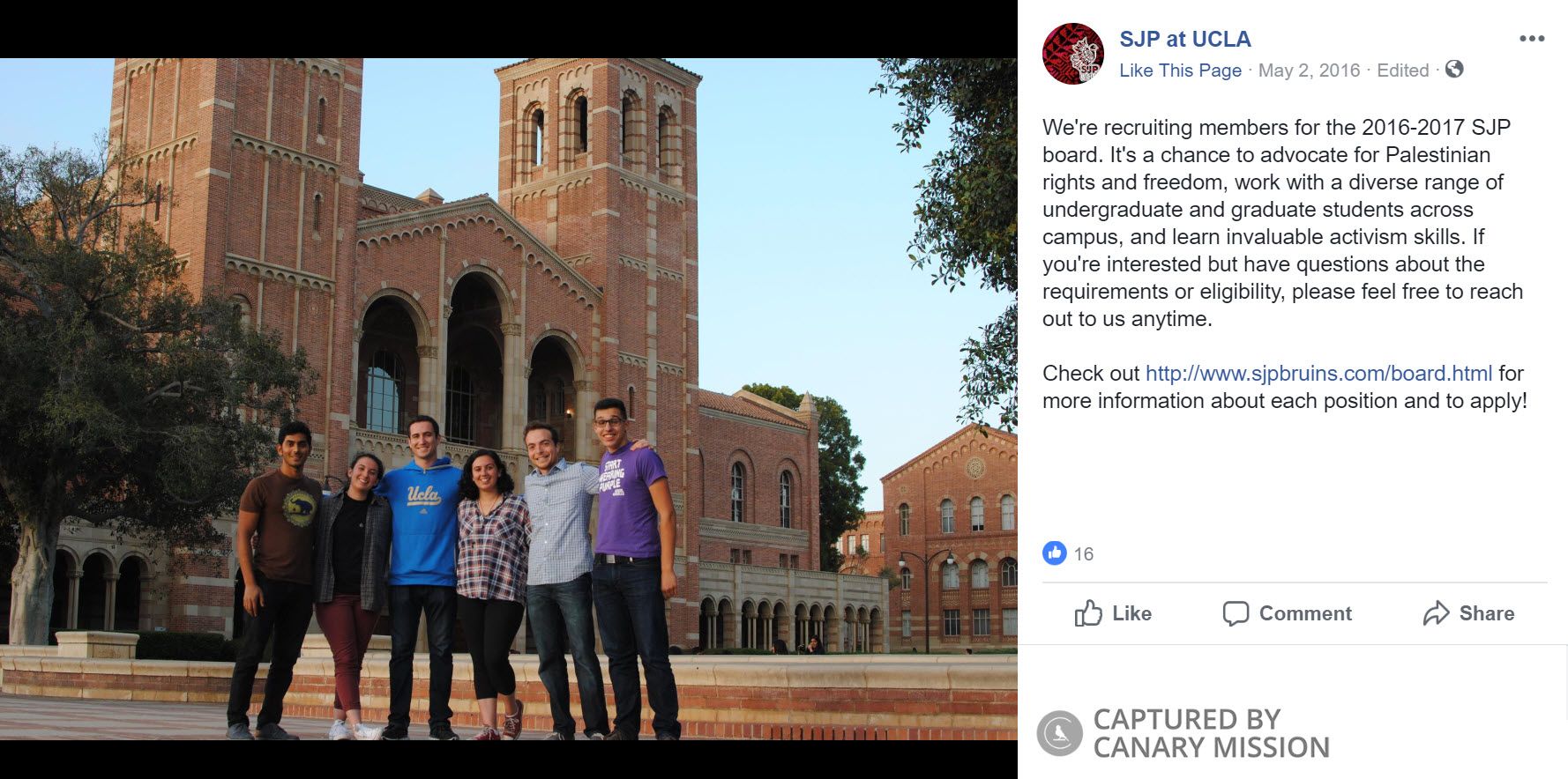 Ani Der Grigorian, Facebook - May 2, 2016