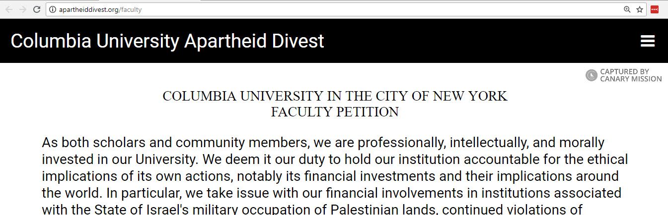 Ann Douglas, apartheiddivest.org - Jun 24, 2018