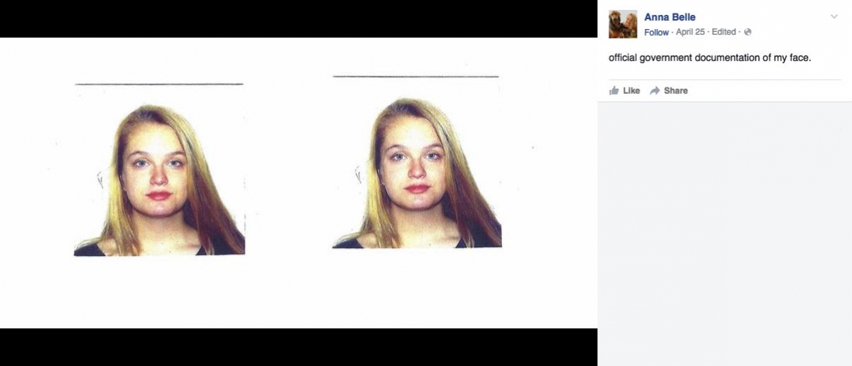 Anna-Belle Newport, Facebook - 25 Apr 2016