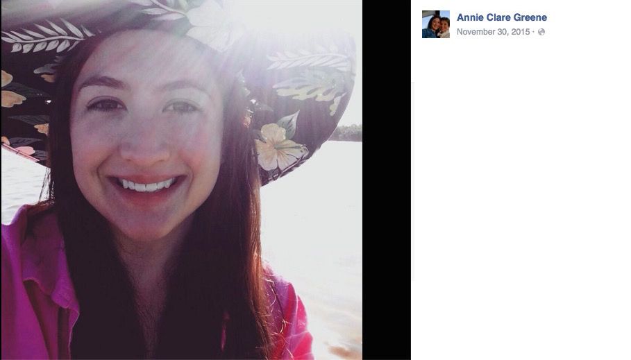 Annie-Clare Greene, Facebook - 30 Nov 2015