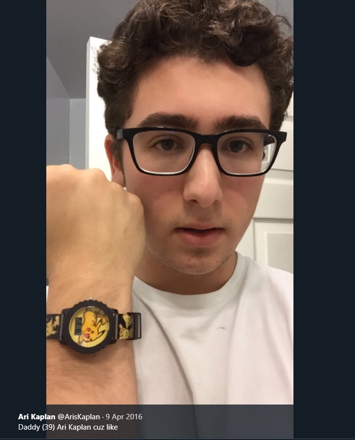 Ari Kaplan, Twitter - Apr 9, 2016