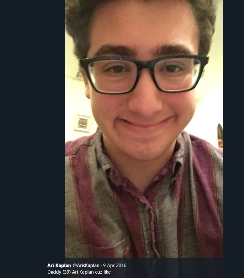 Ari Kaplan, Twitter - Apr 9, 2016