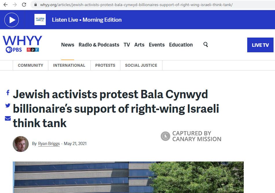 Arielle Klagsbrun, whyy.org - May 21, 2021