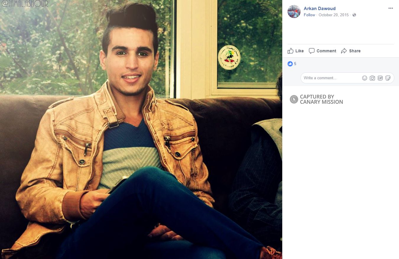 Arkan Dawoud, Facebook - Oct 20, 2015