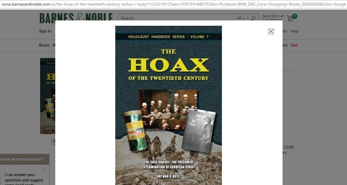 Arthur Butz, barnesandnoble.com - 6 Feb 2016