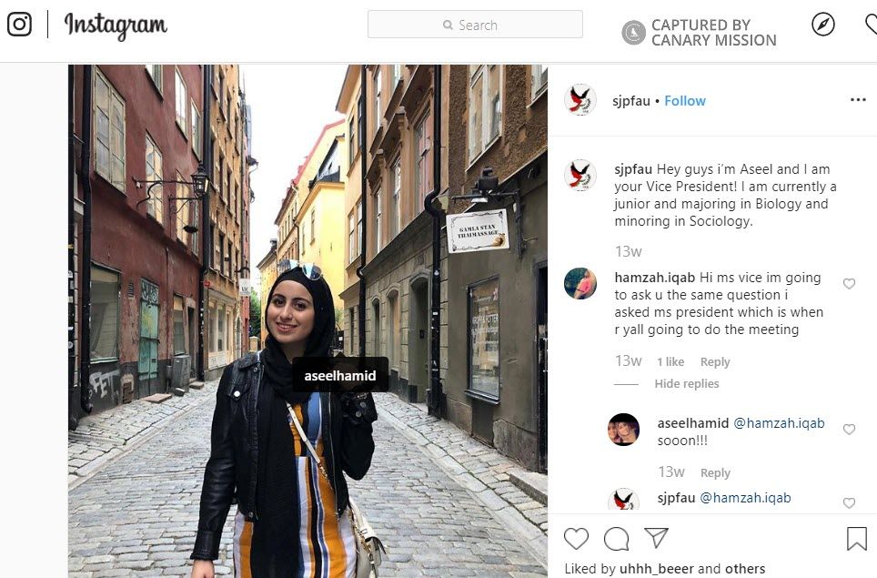 Aseel Hamid, Instagram - Oct 4, 2019