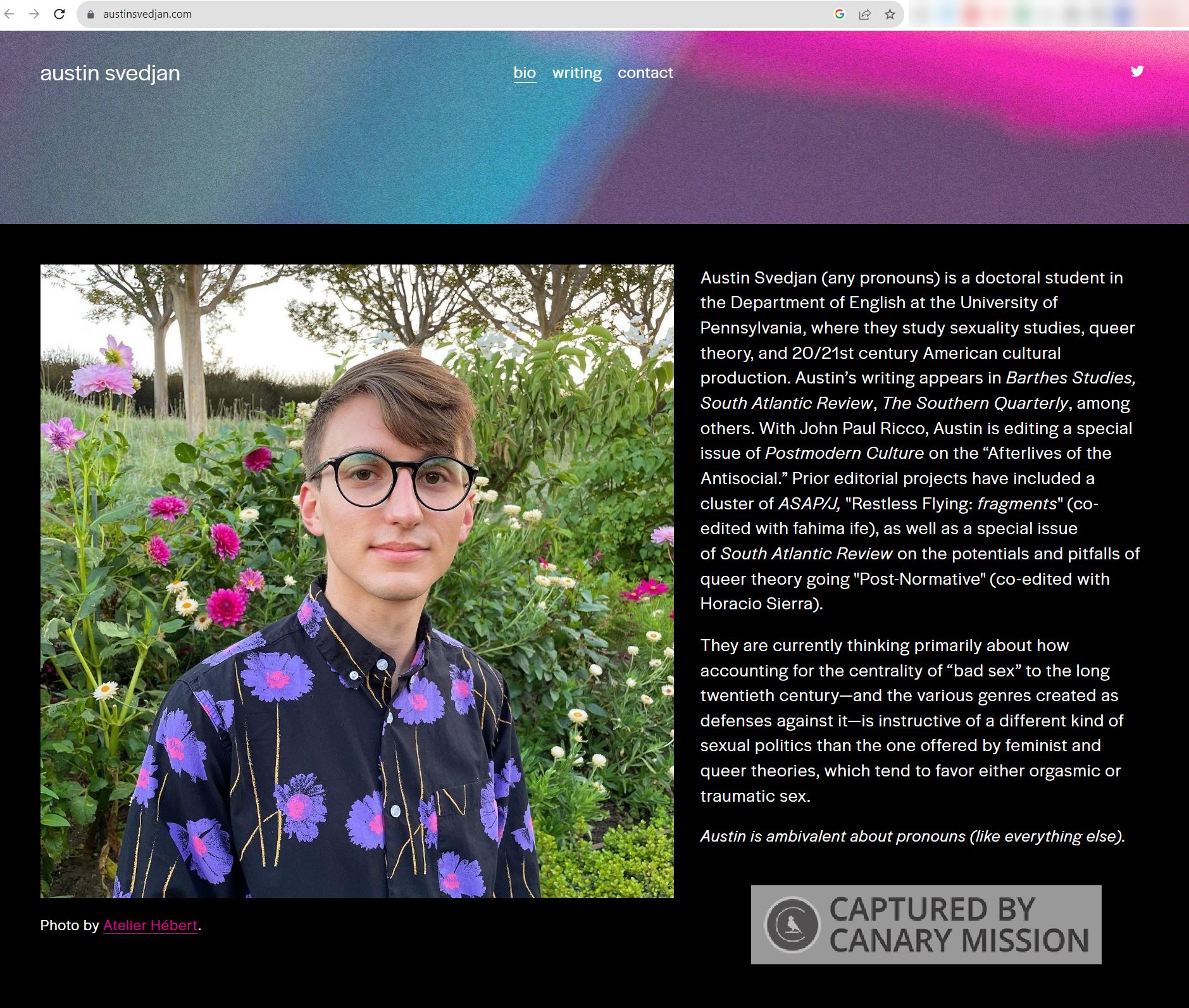 Austin Svedjan, austinsvedjan.com - Nov 9, 2023