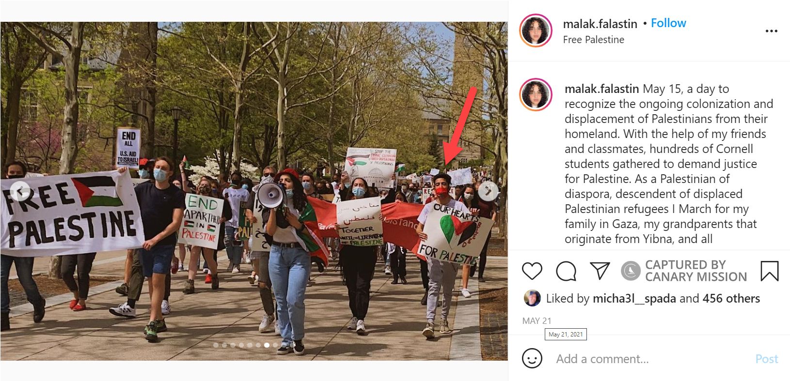 Ayman Naji, Instagram - May 21, 2021